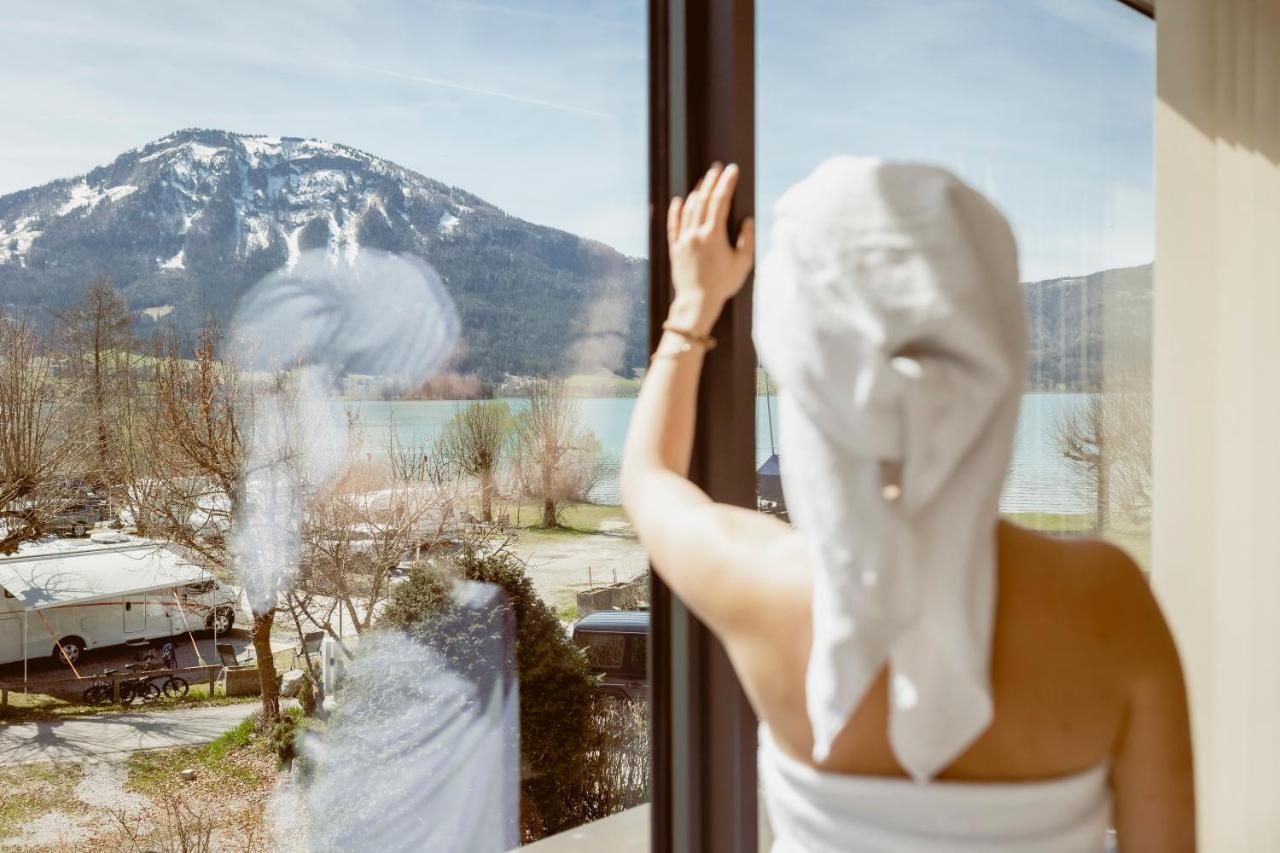 Seehotel Berau Sankt Wolfgang im Salzkammergut Bagian luar foto